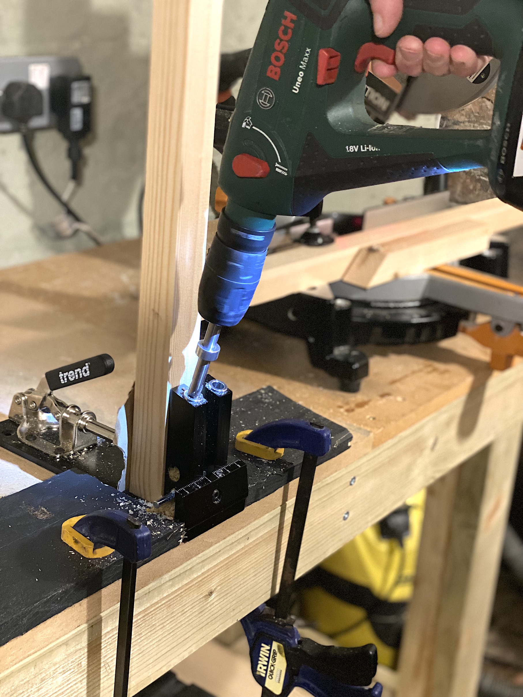 DIY project with pocket jig